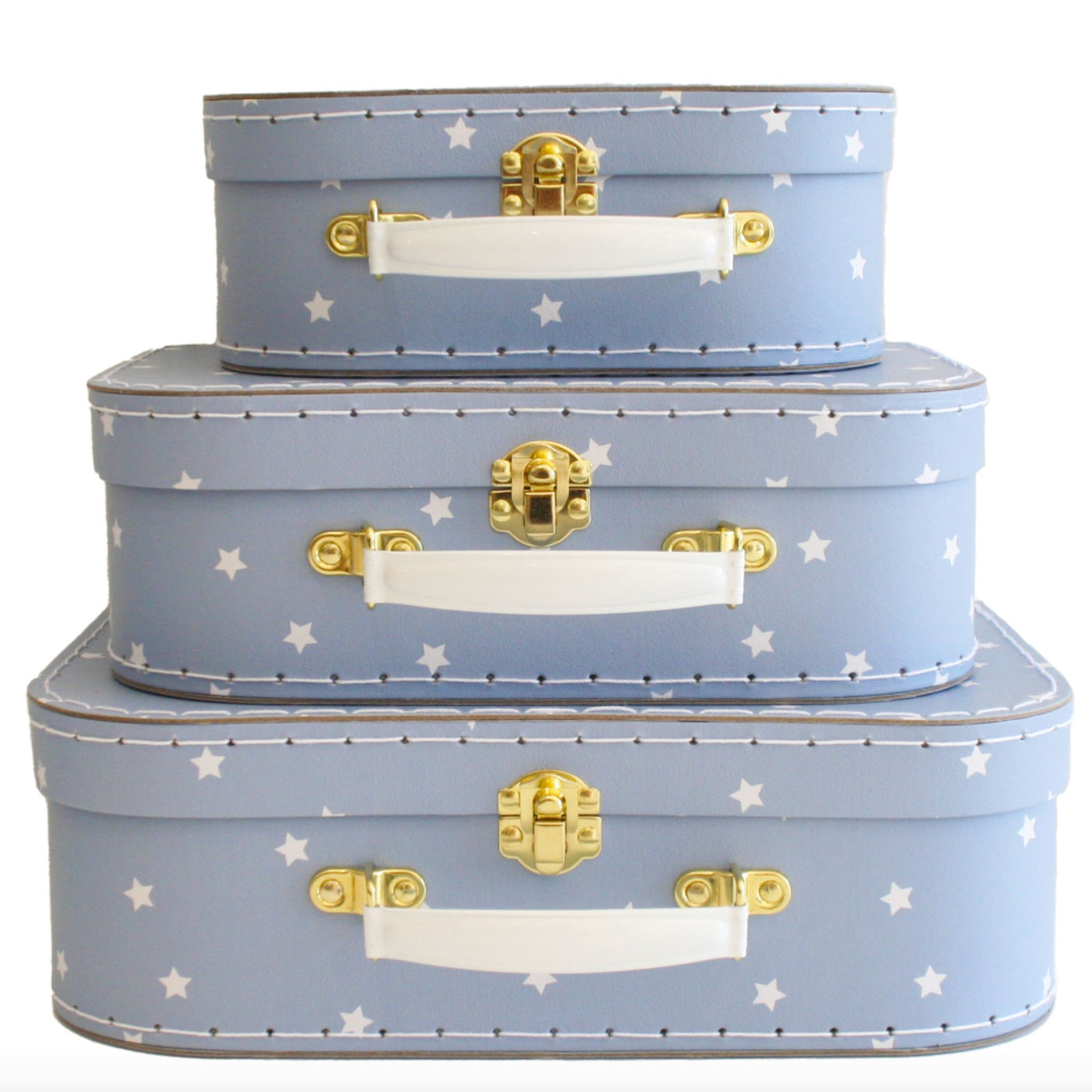 Alimrose Suitcase Set Blue Stars