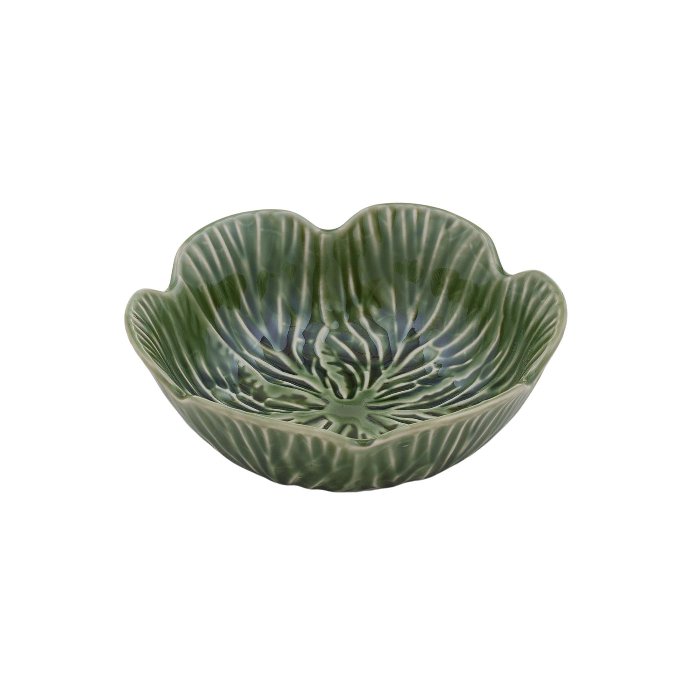 Cabbage Ceramic Bowl Green - Medium