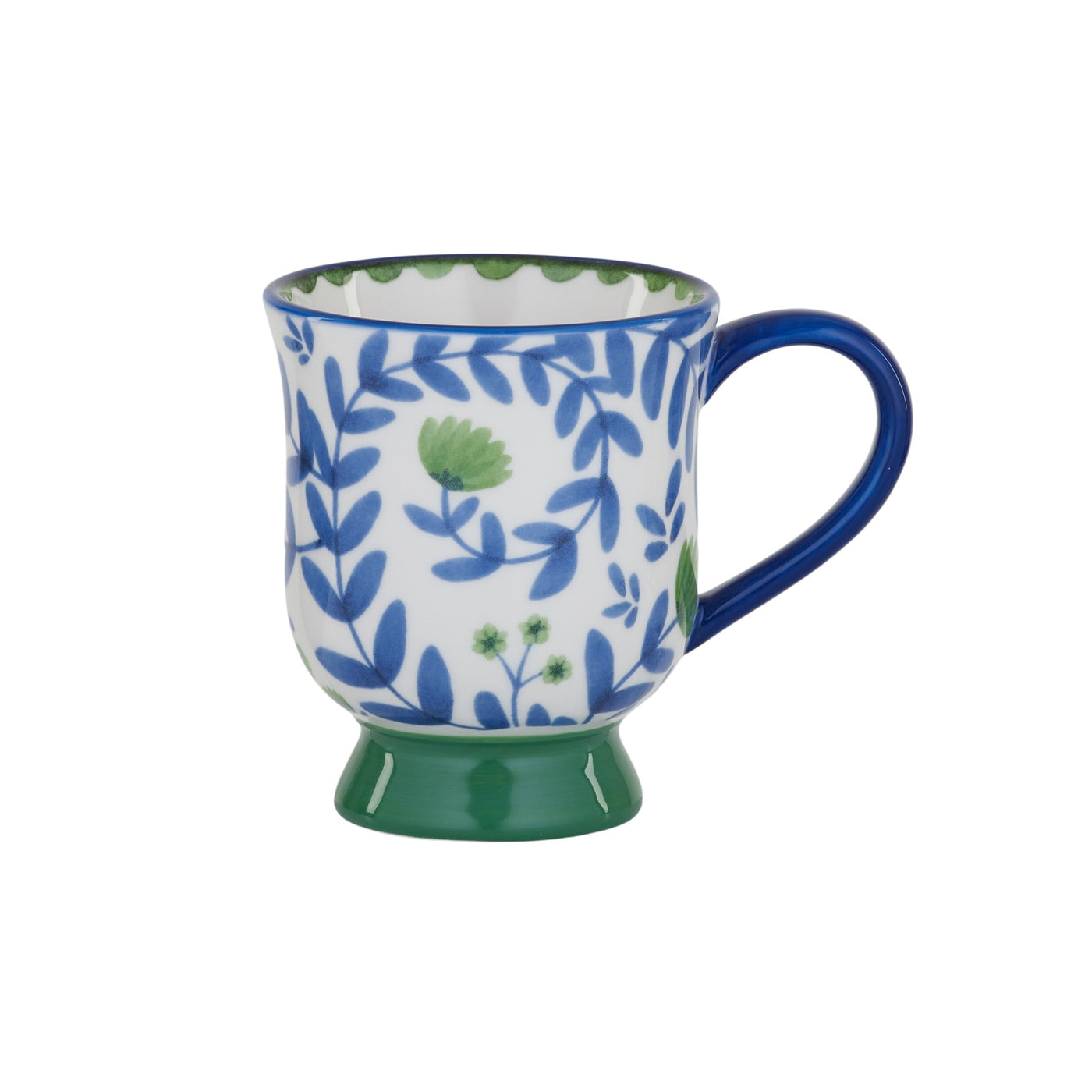 Indigo Ceramic Mug Blue/Green