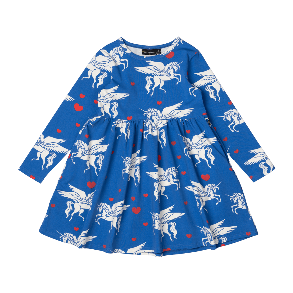 Rock Your Kid Les Licornes High Waisted Dress