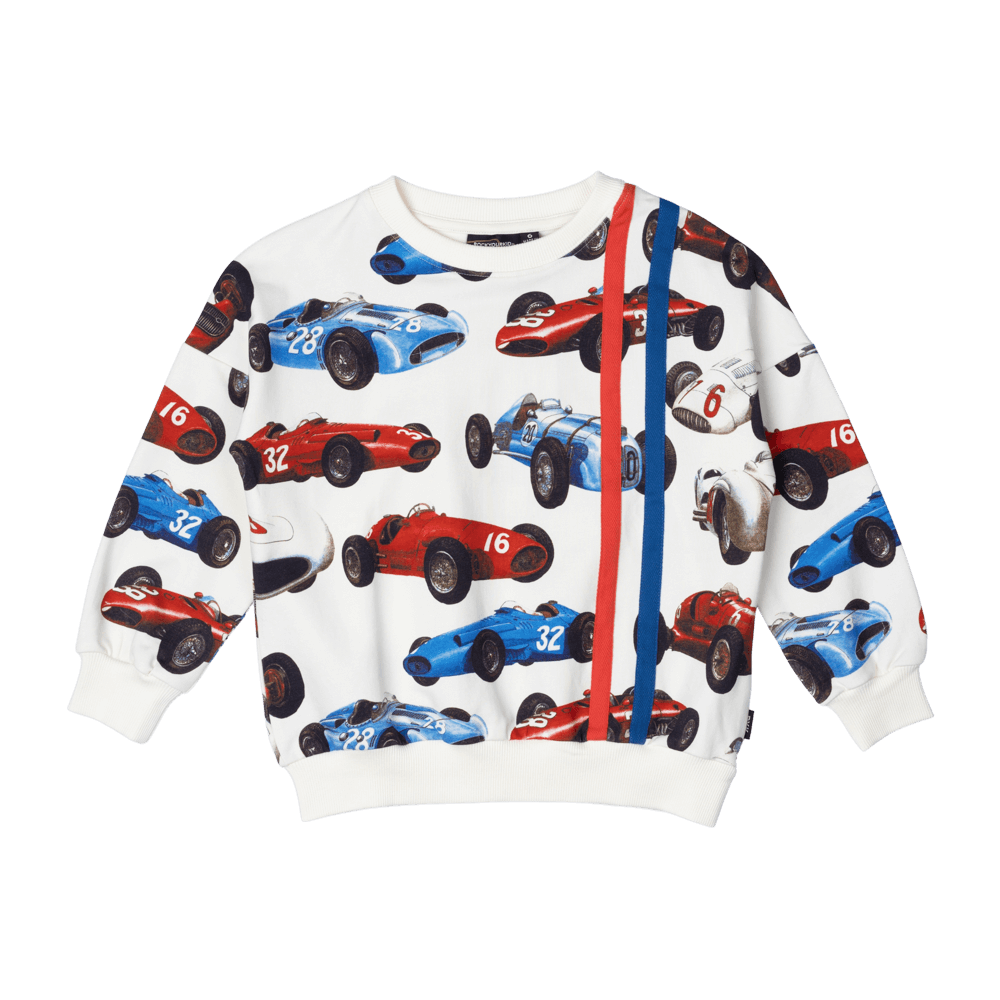 Rock Your Kid Vintage Racing Car Sweatshirt