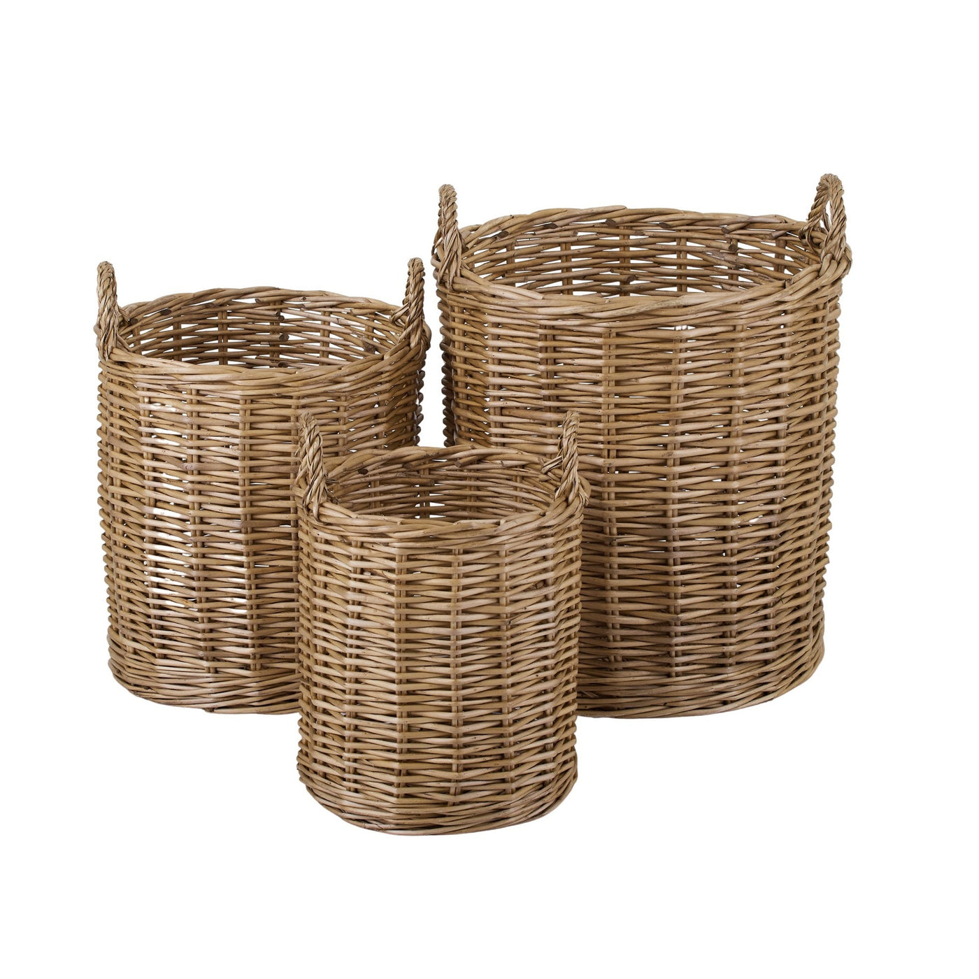 Milos Set of 3 Willow Baskets