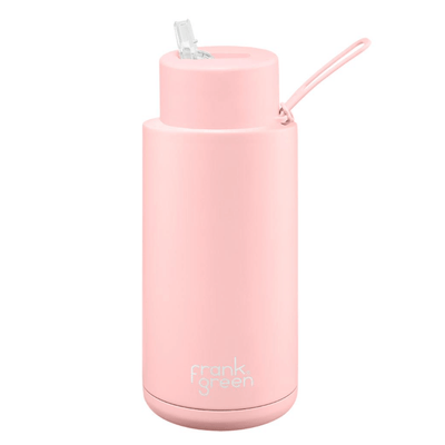 Frank Green Stainless Steel Ceramic Reusable Bottle in Blushed