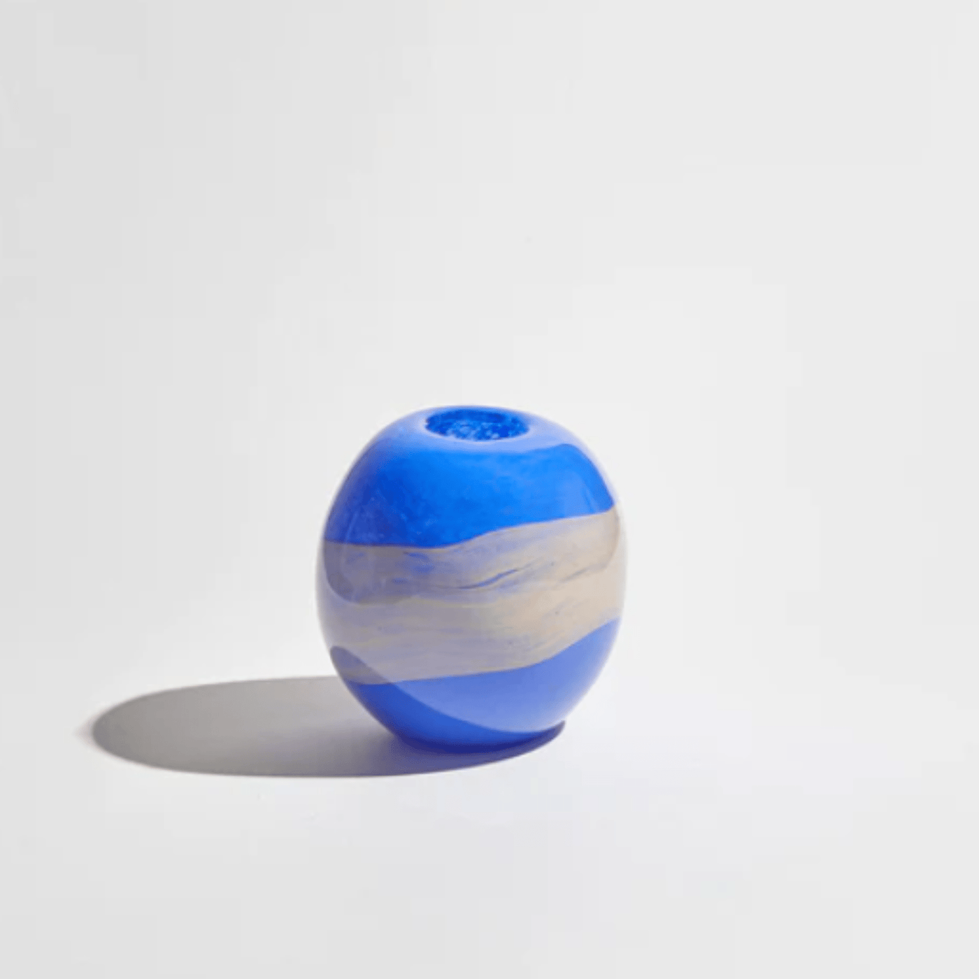 Ben David Wonder Small Vase in Cobalt/Natural
