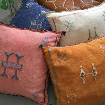 Cactus Silk Cushions