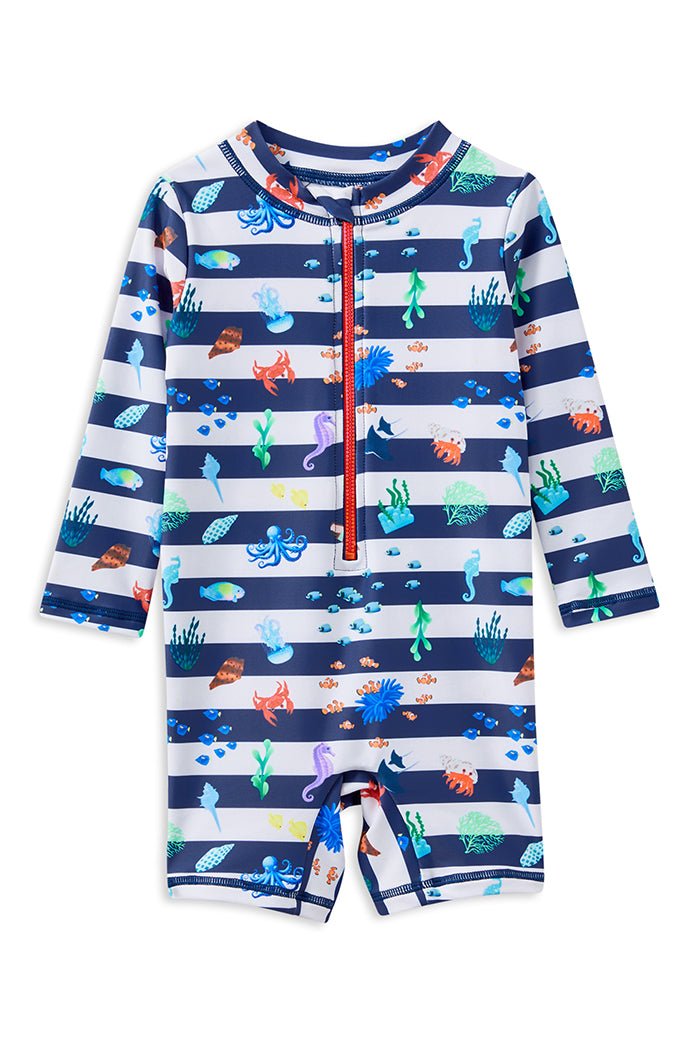 Milky Clothing Marine Long Sleeve Swimsuit