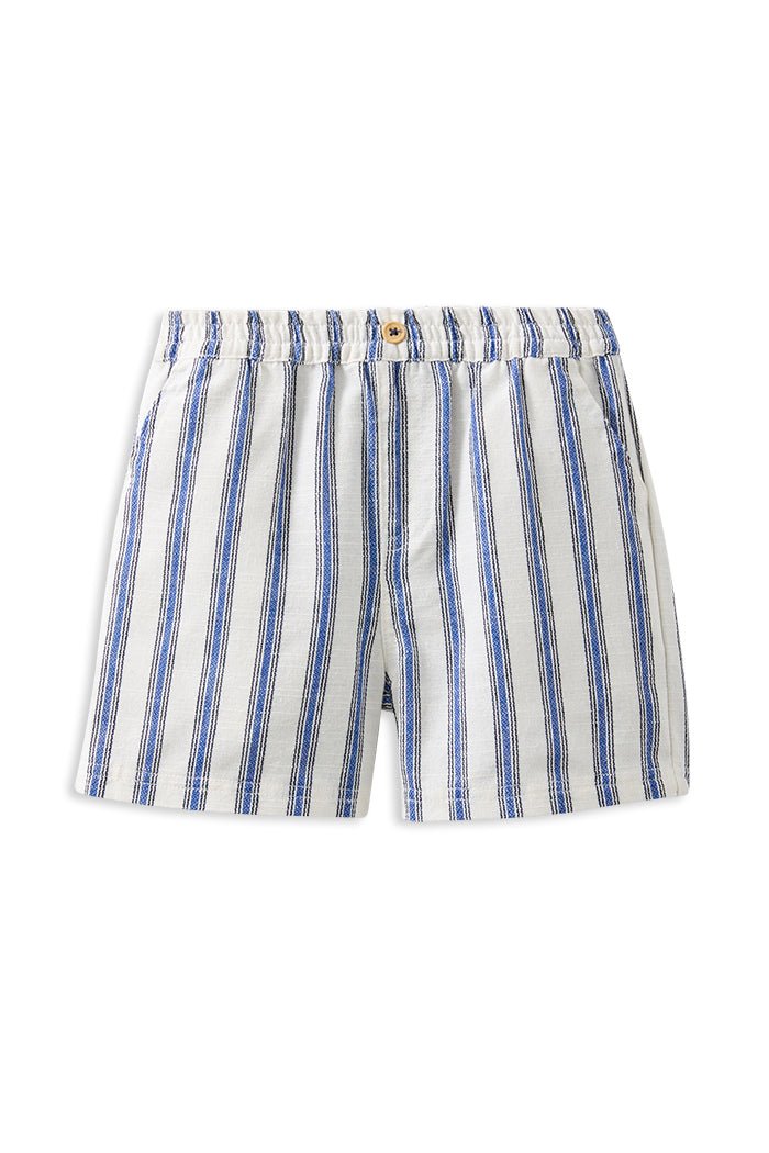 Milky Clothing Stripe Linen Short
