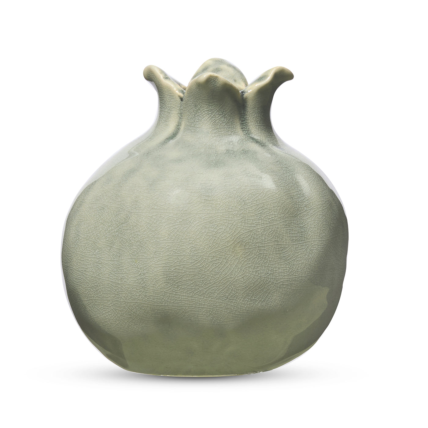 Pomegranate Sage Green Bud Vase Large