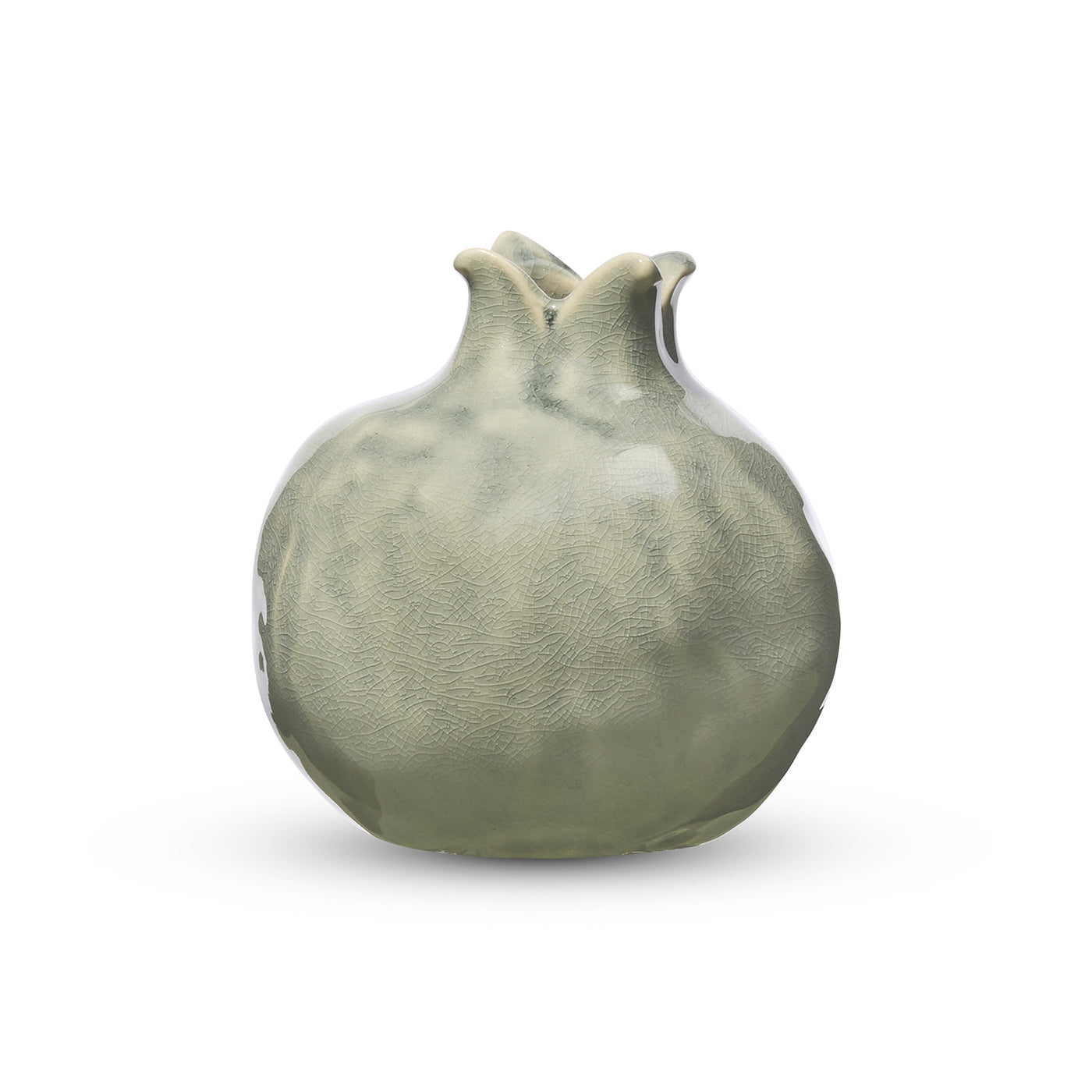 Pomegranate Sage Green Bud Vase Small