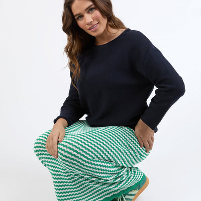 Elm Clothing Rosie Stripe Skirt