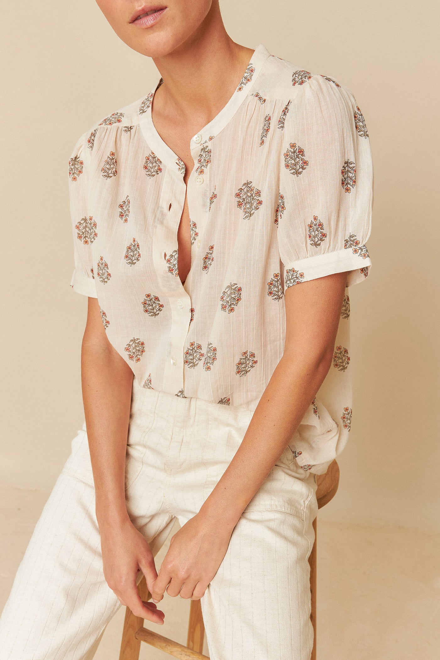 Indi and Cold Cotton Voile Shirt