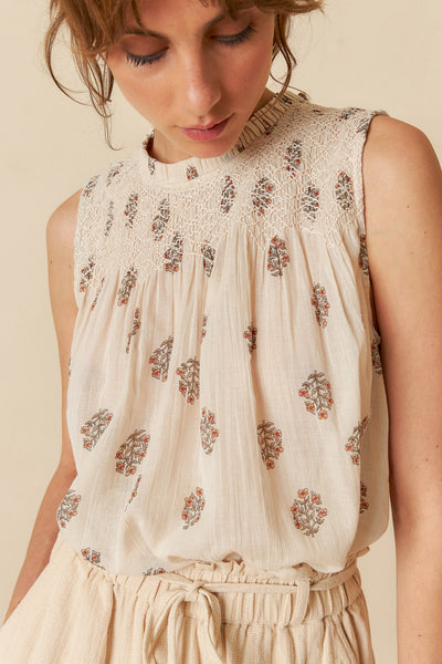 Indi and Cold Manual Smock Blouse