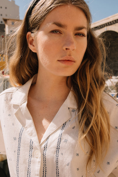 Indi and Cold Cotton Flower Shirt