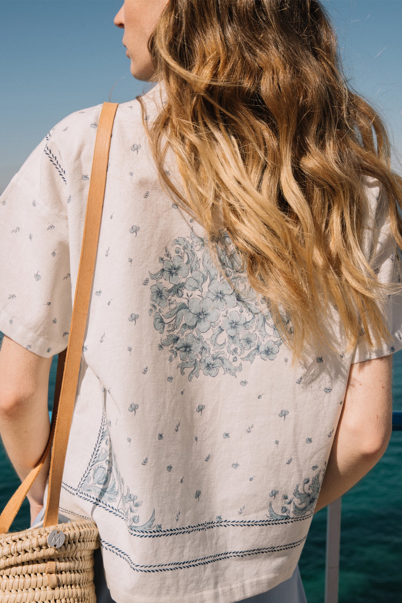 Indi and Cold Cotton Flower Shirt