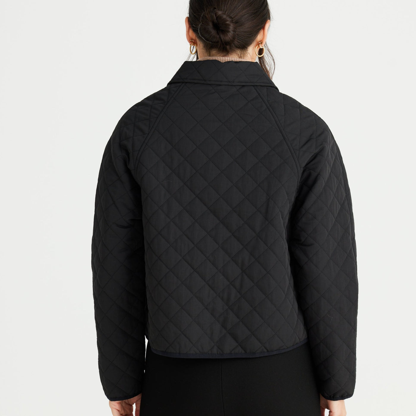 Brave and True Ainsley Puffer Jacket Black