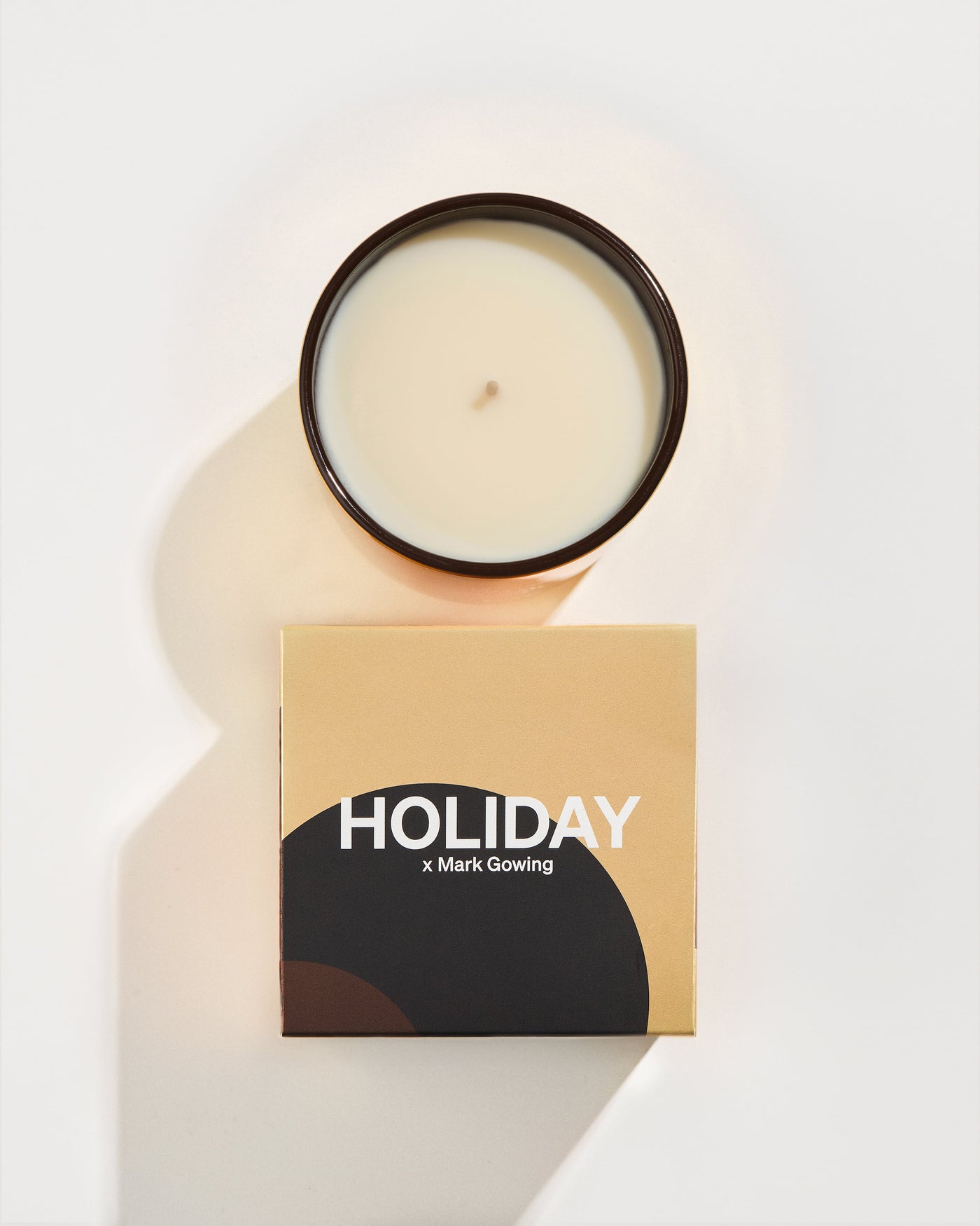 Leif Limited Edition Holiday Buddha Wood Gold Candle