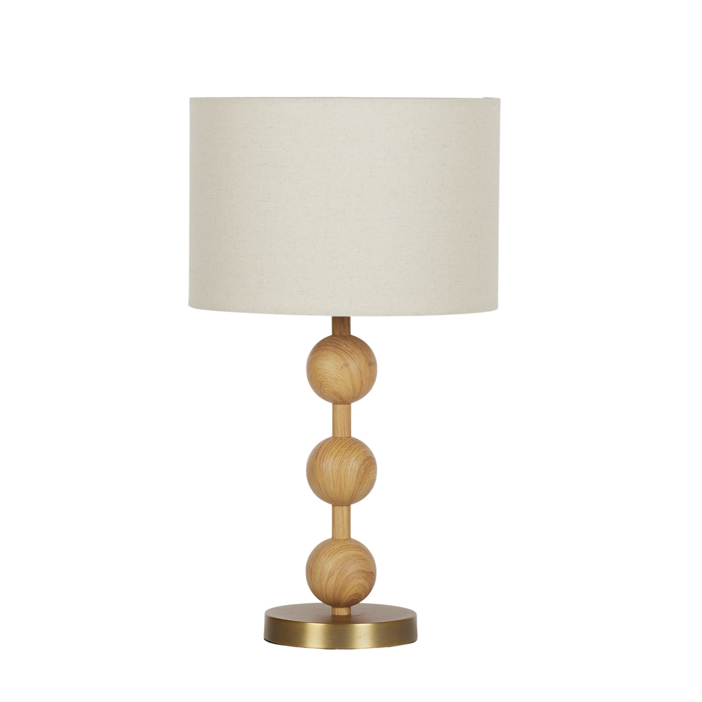 Taylor Wood Look Table Lamp Natural