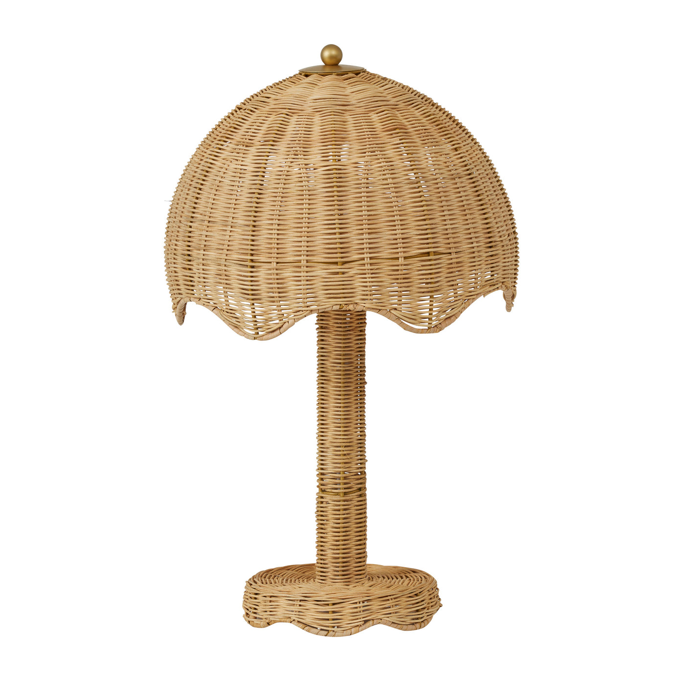 Bali Rattan Table Lamp Natural