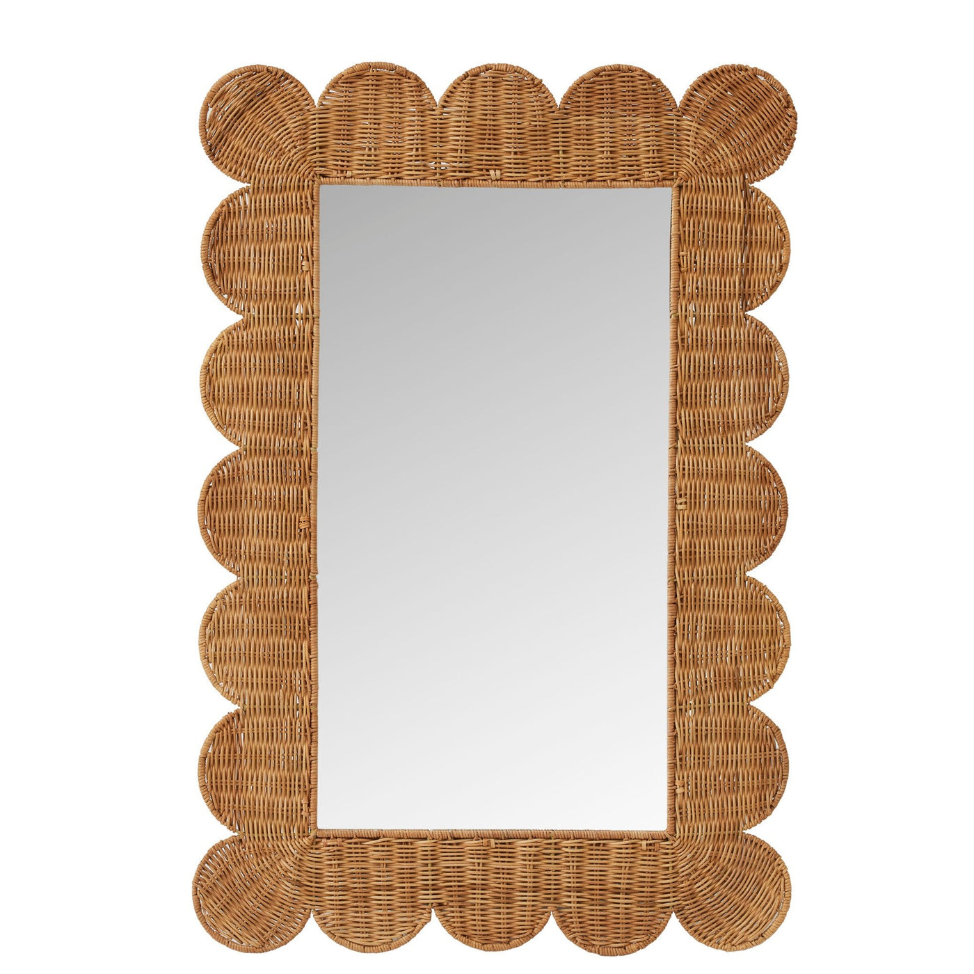 Pettine Rattan Mirror Natural