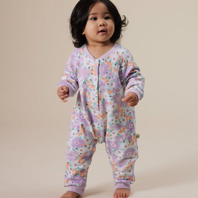 Goldie and Ace Flora Relaxed Terry Romper