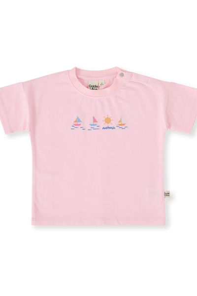 Goldie and Ace Seaside Sailing T- Shirt