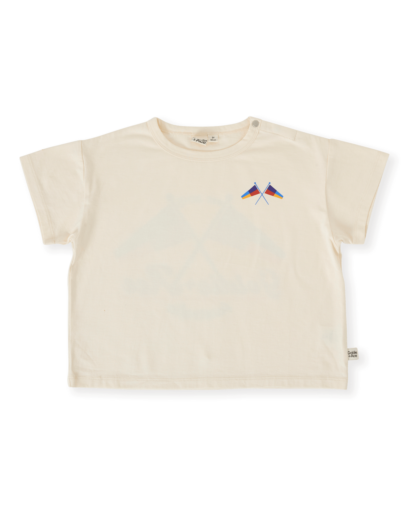 Goldie and Ace Nautical Flag Oversized T-Shirt
