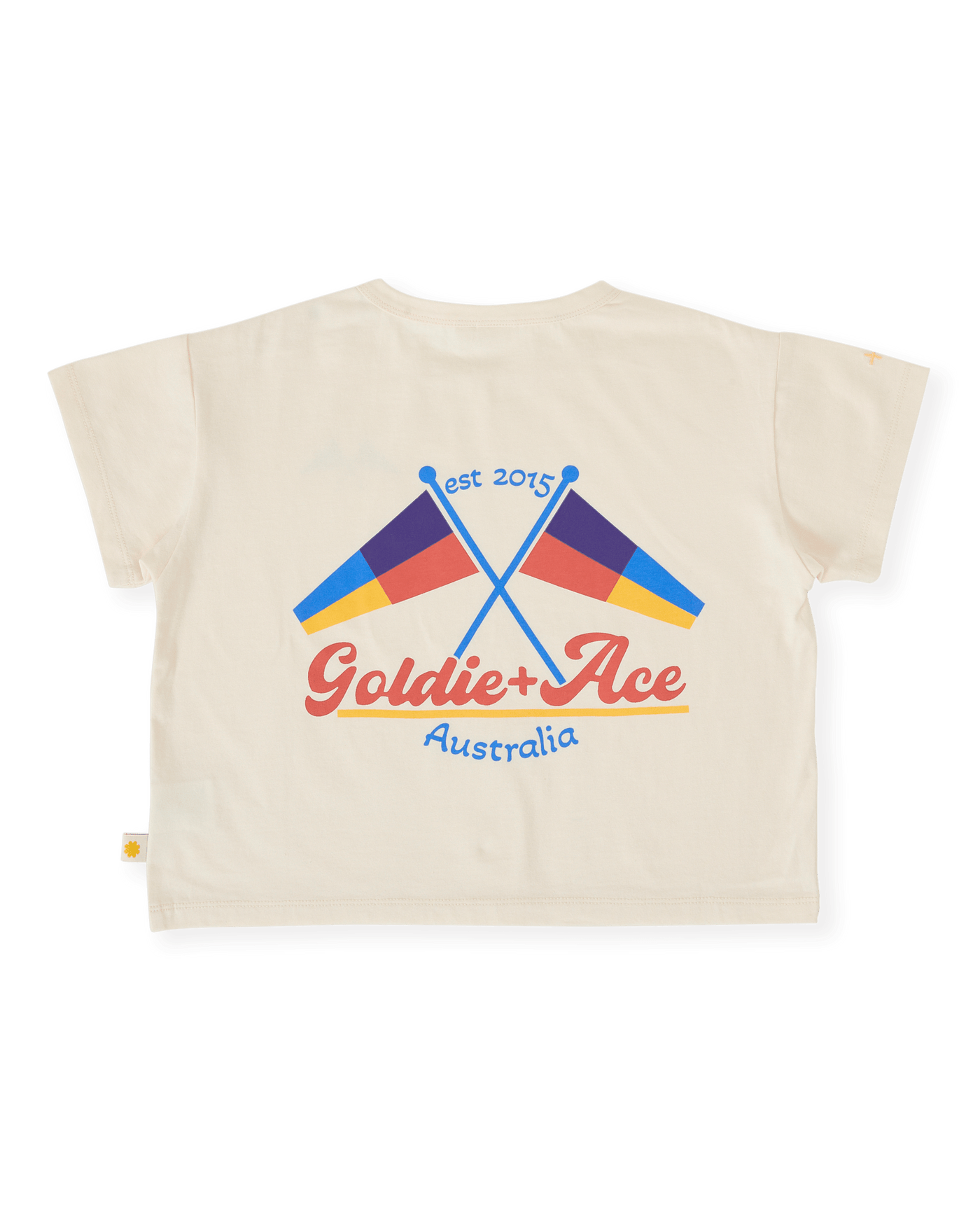 Goldie and Ace Nautical Flag Oversized T-Shirt