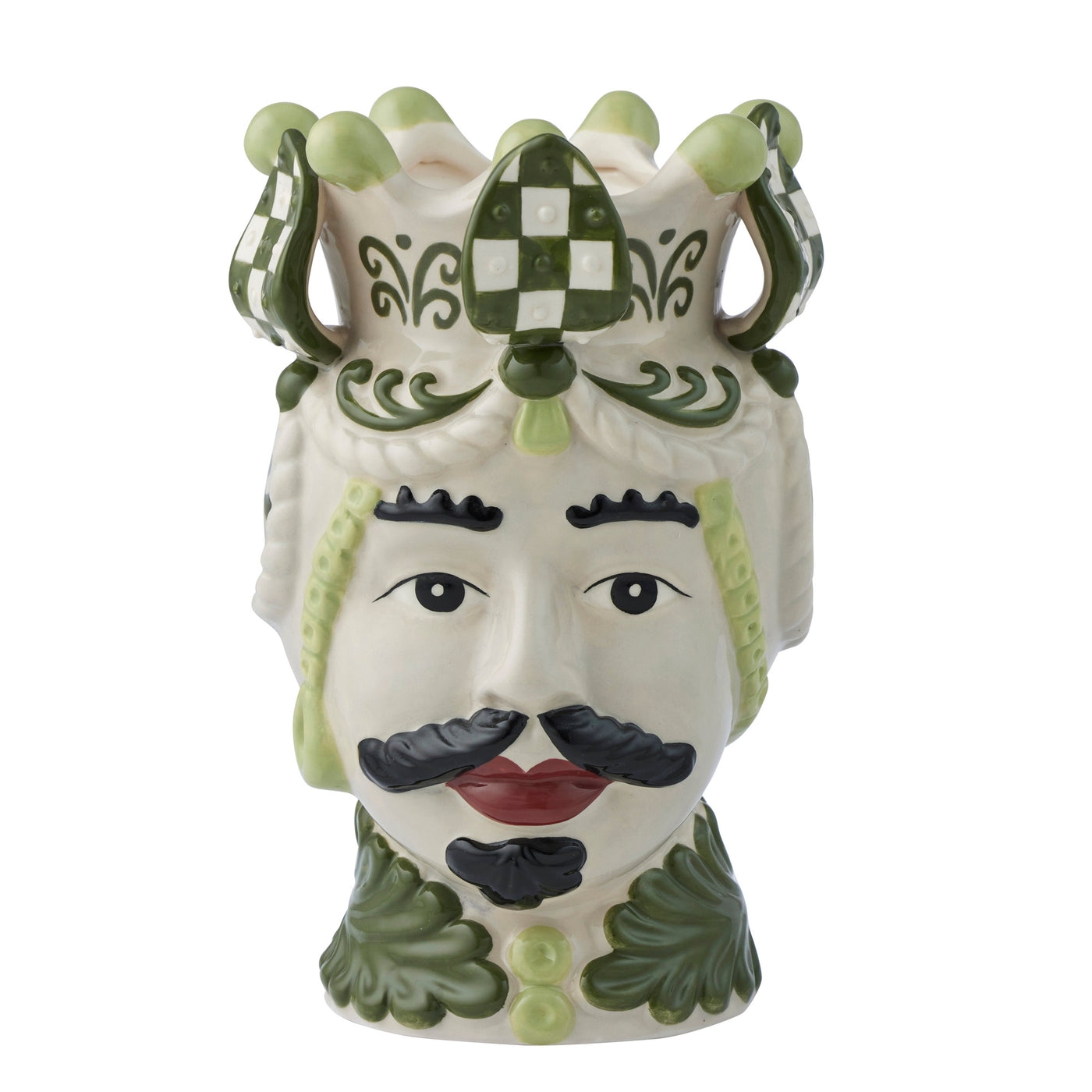 Mario Ceramic Pot Olive