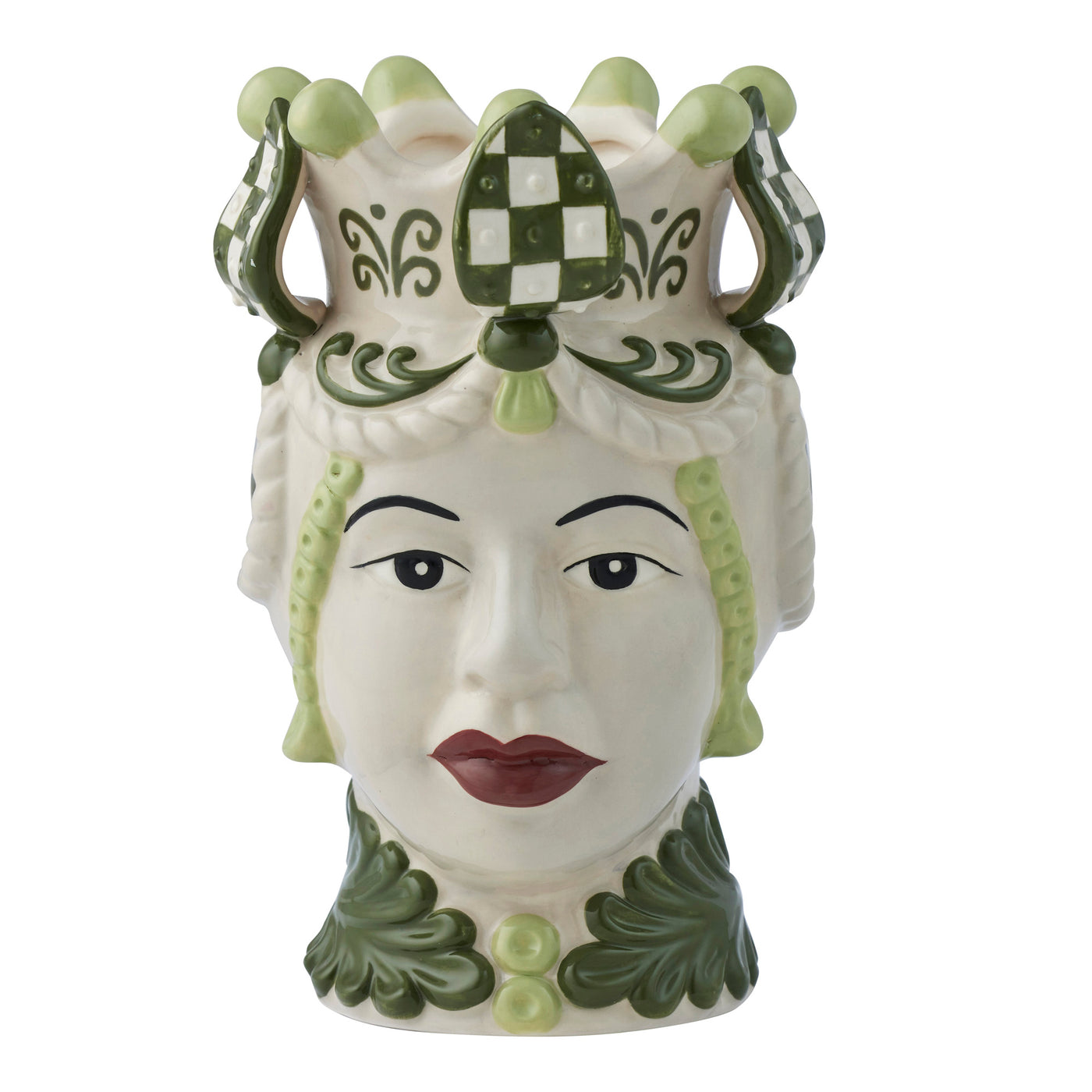 Maria Ceramic Pot Olive