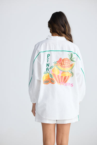 Holiday Trading White On Vacation Shirt