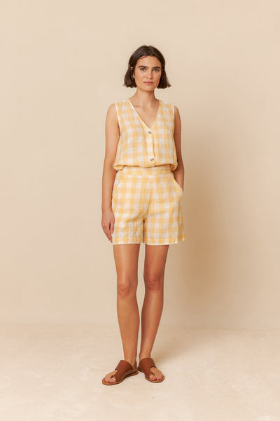 Indi and Cold Retro Vichy Short