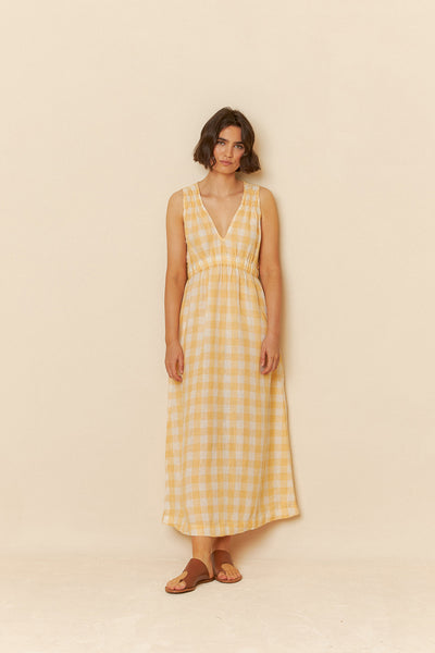 Indi and Cold Vichy Elastic Dress