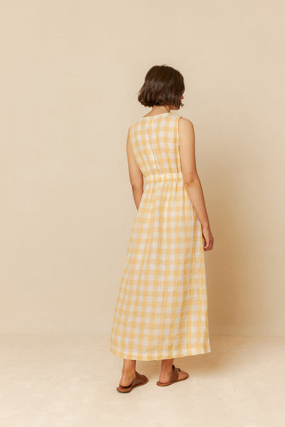 Indi and Cold Vichy Elastic Dress