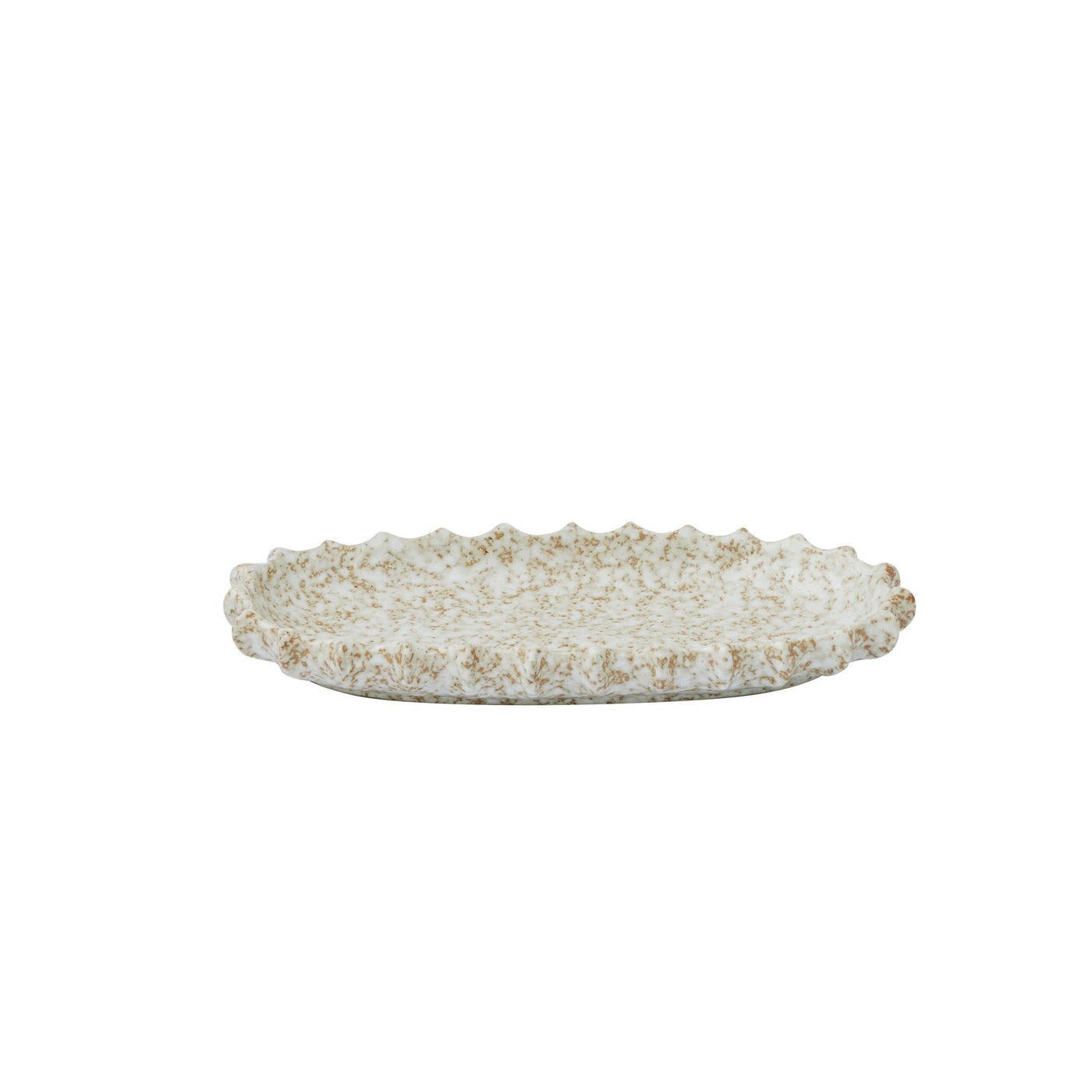 Gaia Ceramic Platter Natural Small