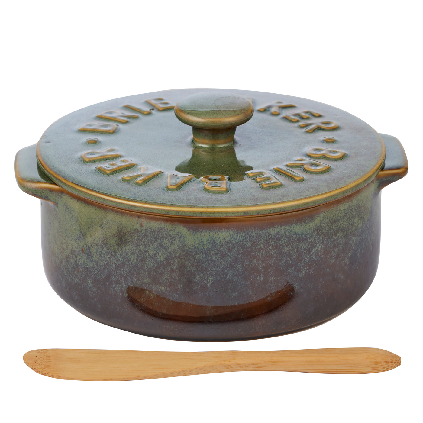 Loire Ceramic Brie Baker Olive