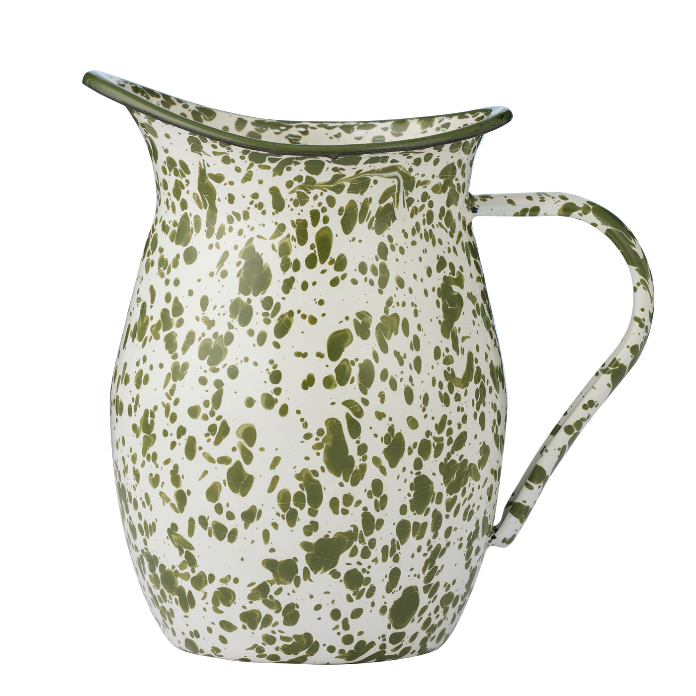 Scout Enamel Pitcher Olive