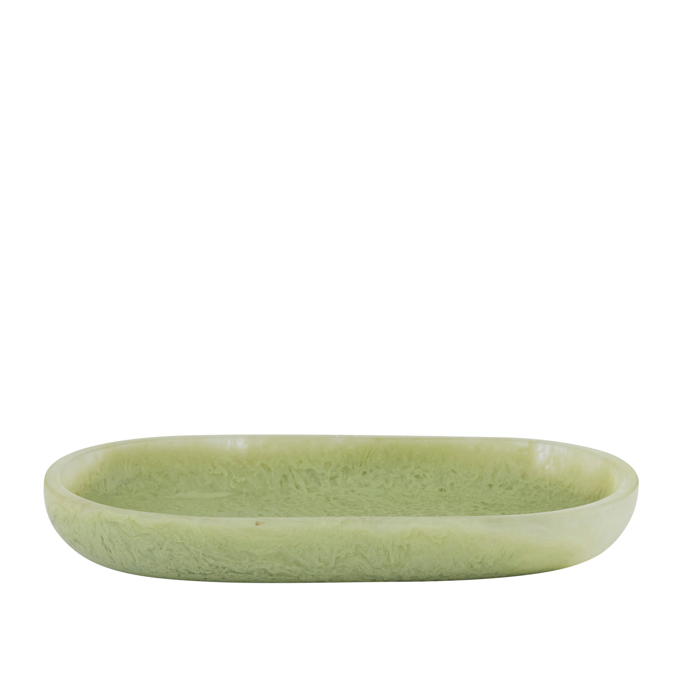 Kip Resin Oval Tray Pistachio