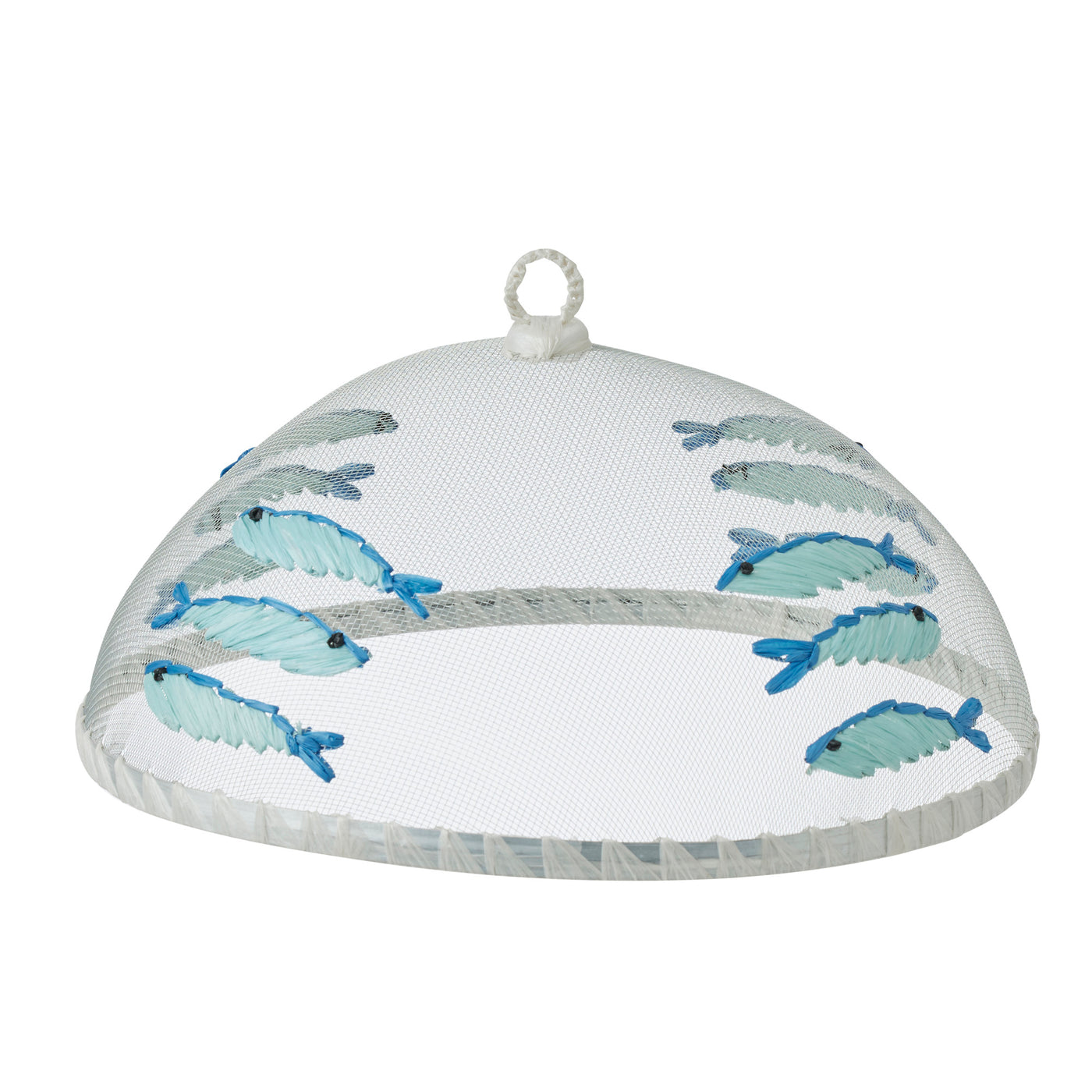 Sardines Mesh Food Cover 35cm Blue