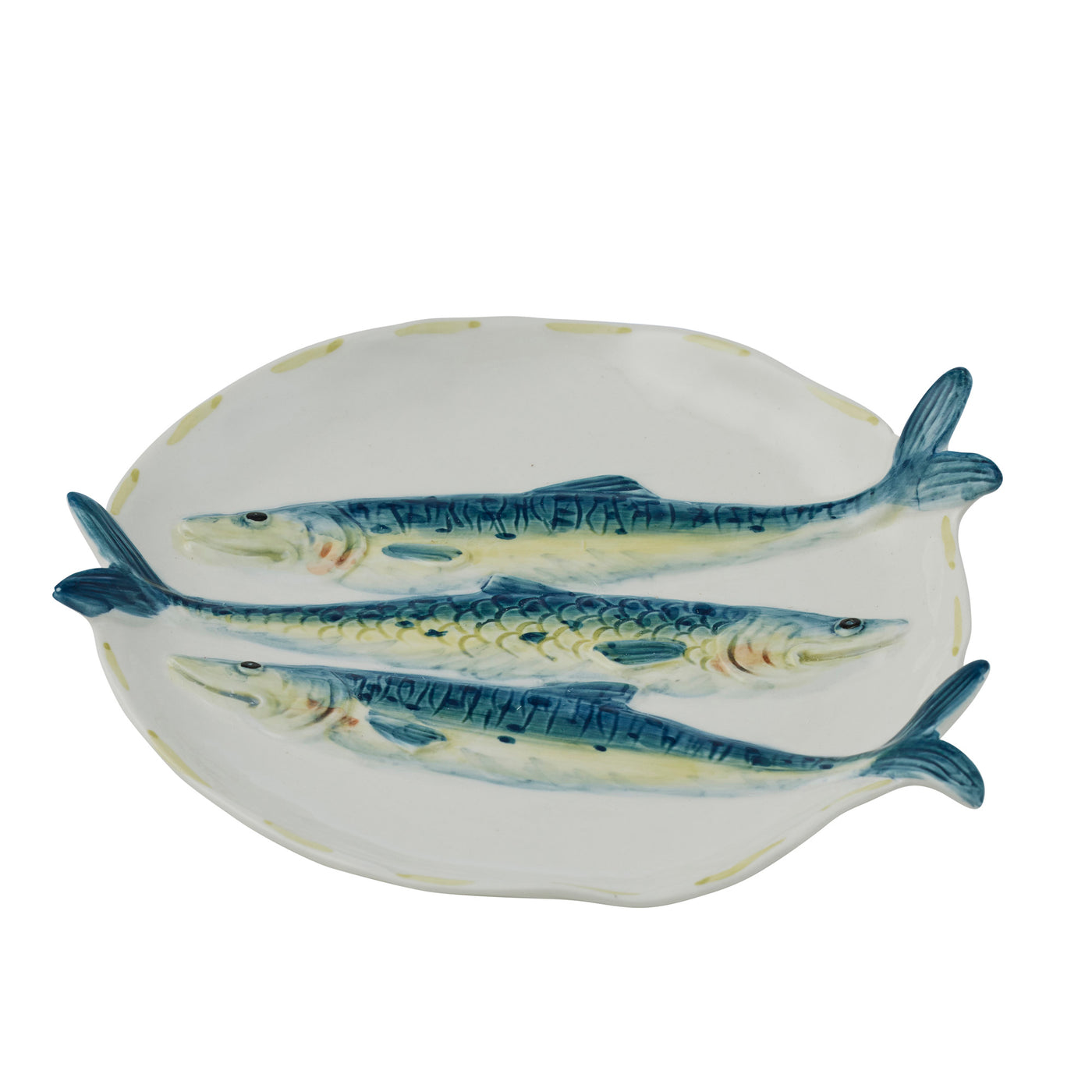 Azur Round Ceramic Plate