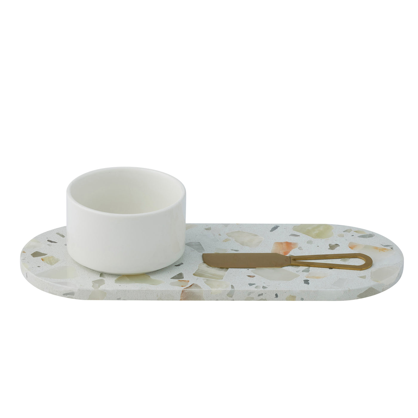 Winifred 3pc Terrazzo Set Natural