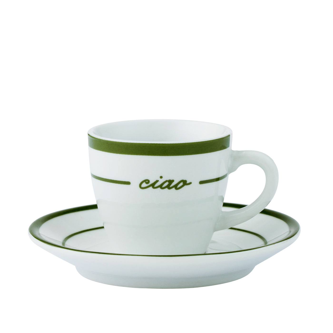 Osteria Ceramic Espresso Cup & Saucer