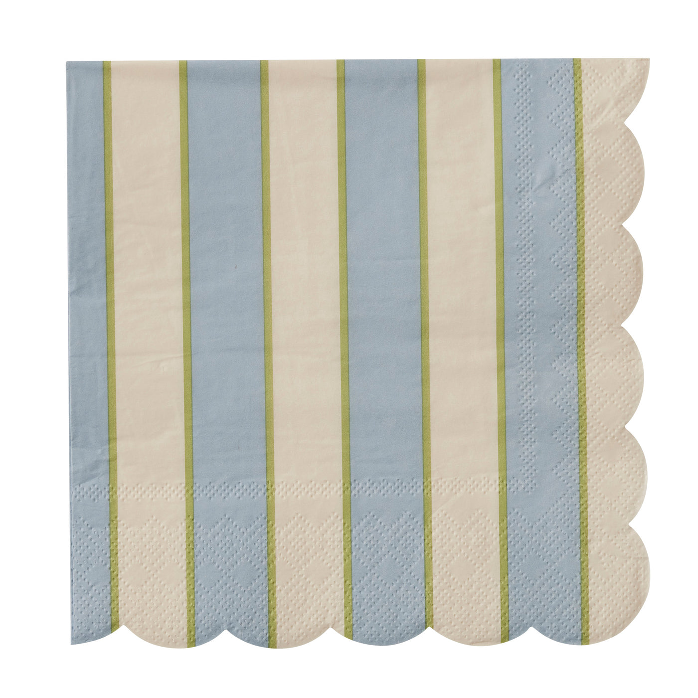 Carnival 20pk 3 Ply Napkin Blue/Iv