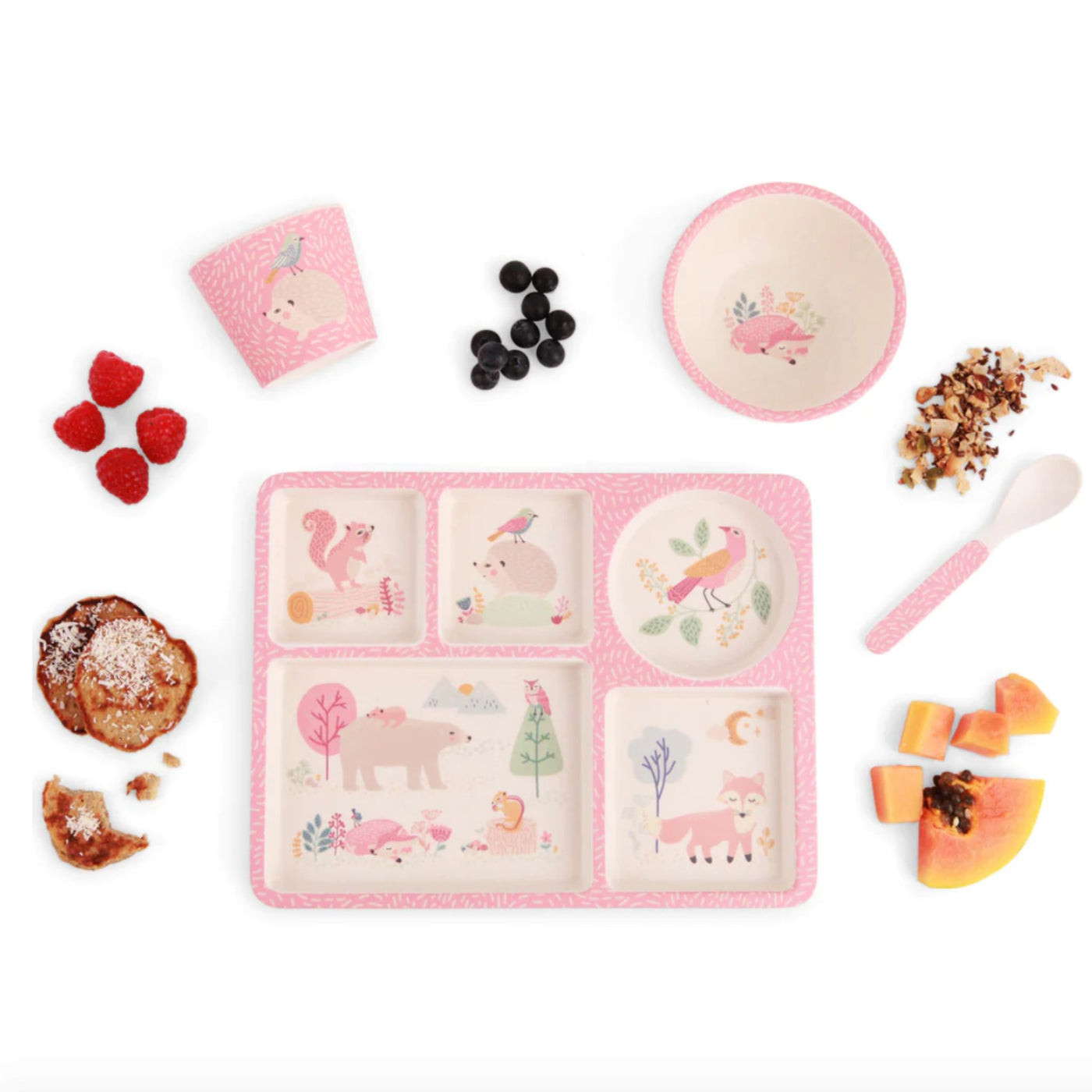 Love Mae Dinner Set Woodland Friends