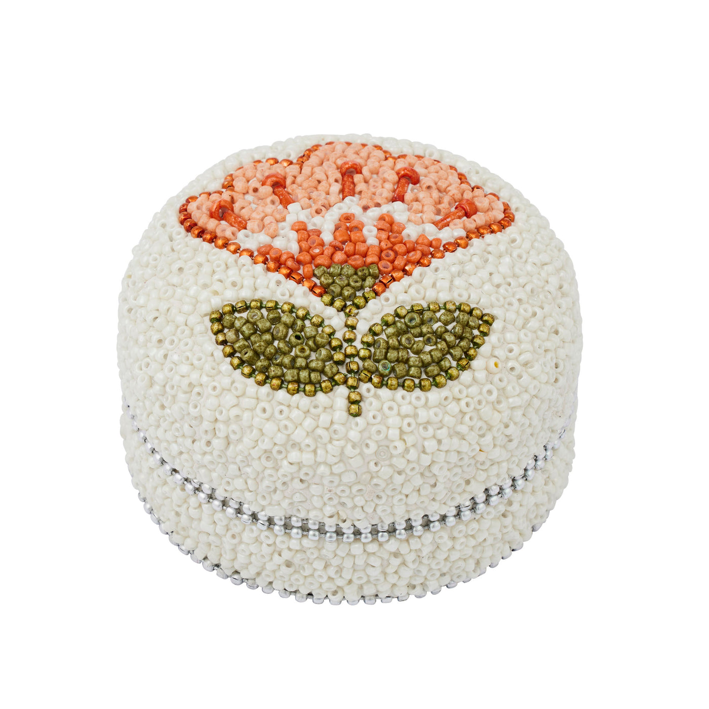 Freya Beaded Trinket Box Multi