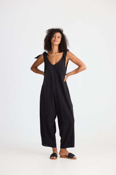 Shanty Sardinia Jumpsuit Black