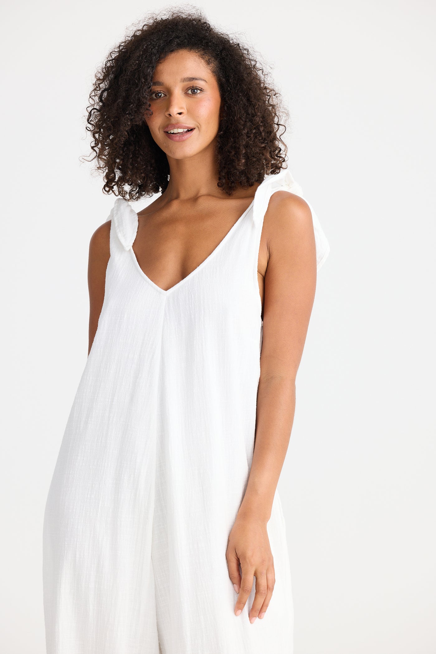 Shanty Sardinia Jumpsuit White