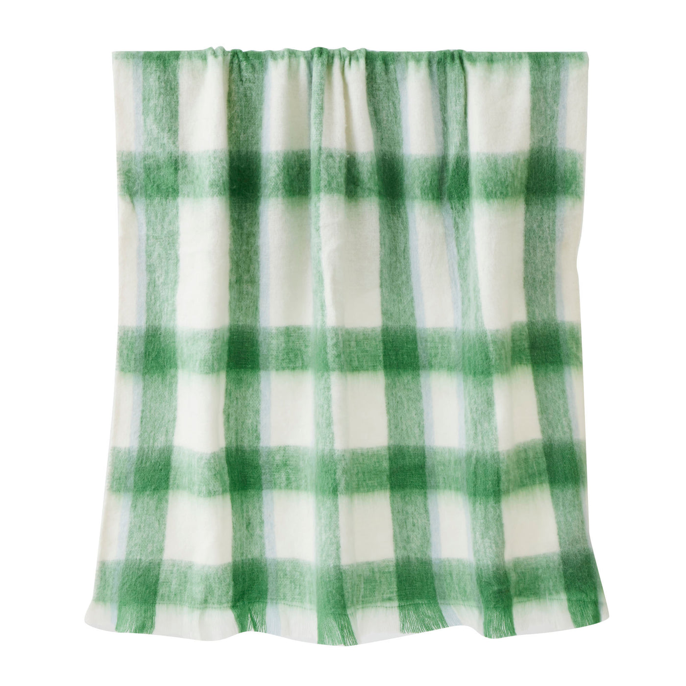 Cassio Wool Blend Throw Green