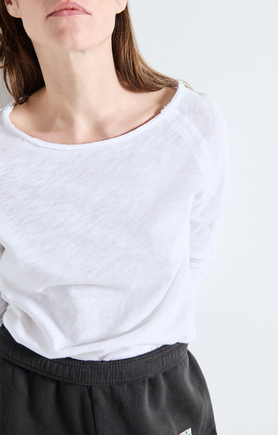 American Vintage Sonoma Long Sleeve Tee White
