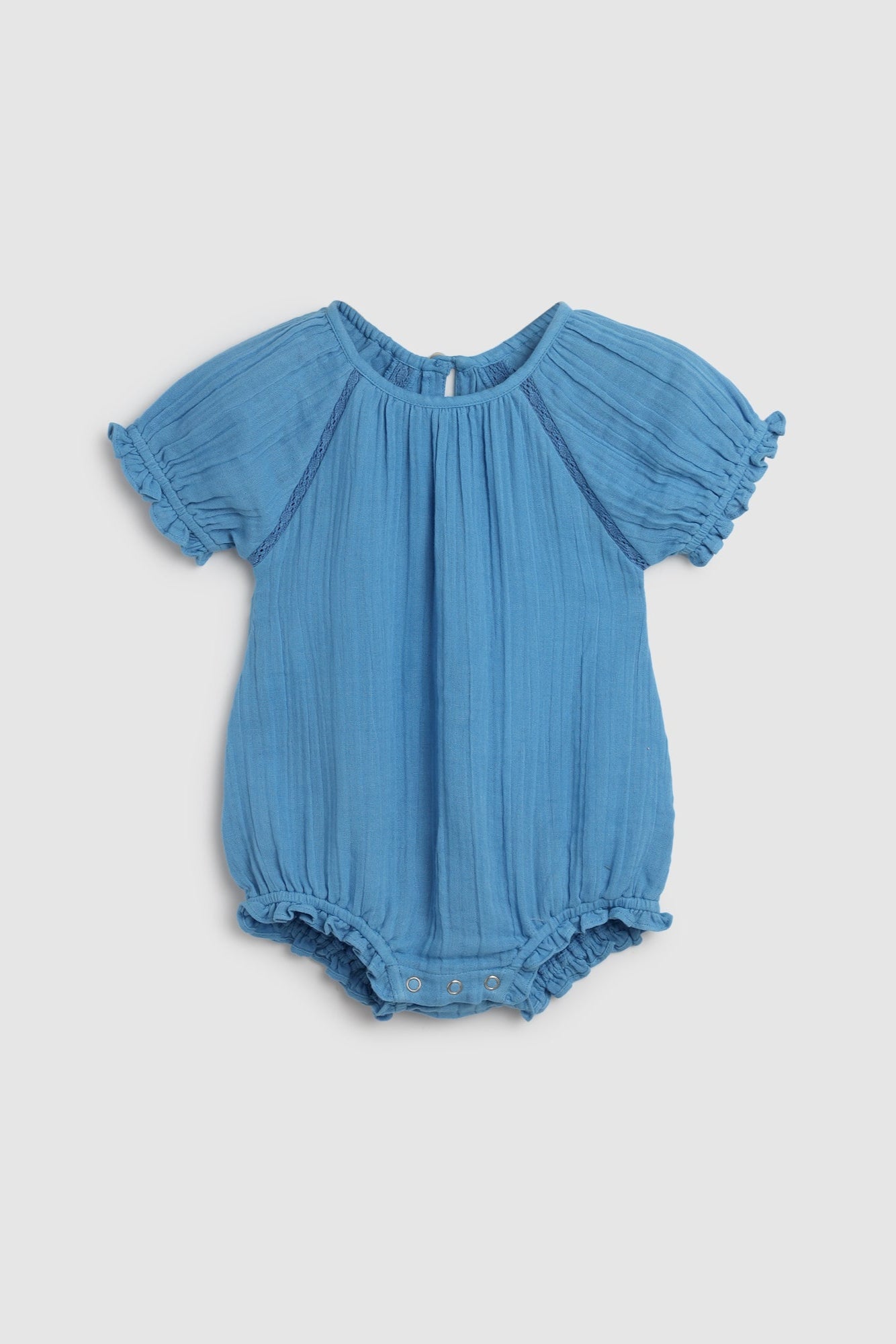 Alex and Ant Lennie Playsuit Sky Blue