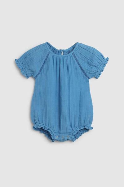 Alex and Ant Lennie Playsuit Sky Blue